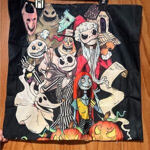 Nightmare Before Christmas Throw Pillow Cover, New In Package